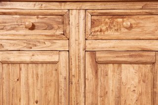 Credenza Country in legno massello di tiglio finit