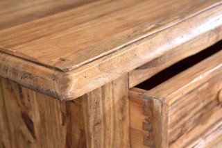 Credenza Country in legno massello di tiglio finit
