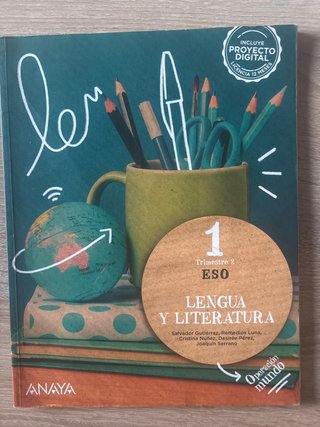 Libro escolar Lengua y Literatura