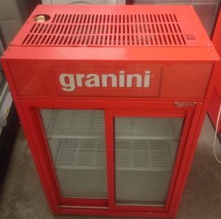 Nevera Expositora Granini 2 Puertas.