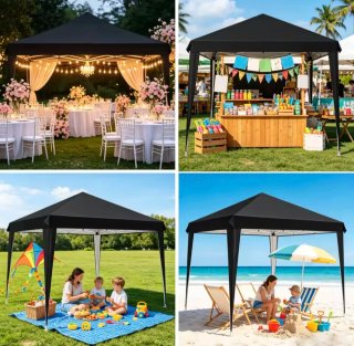 Carpas plegables 3x3 con impermeable nuevas encaja