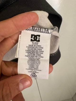 Camiseta cuello redondo DC USA talla: L