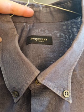 Camisa hombre Burberry verano talla L