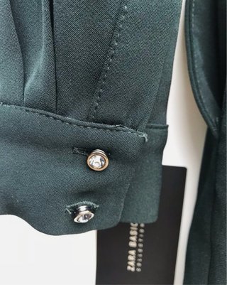 Mono verde oscuro Zara