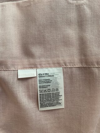 Cortinas rosas