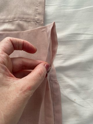 Cortinas rosas