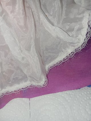 Muñeca Evelin Años 70,con vestido comunión vintage