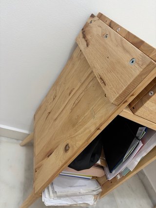 Escritorio madera 3 cajones