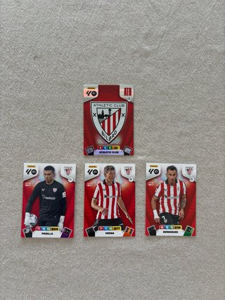 Cartas Adrenalyn XL Athletic Club Bilbao 2025/26