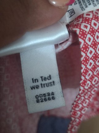 Ted Baker camisa estampada M