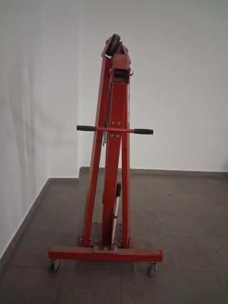 Grua hidráulica plegable de taller