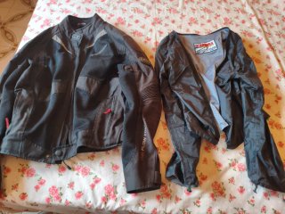 Chaqueta de moto Rainers Negra
