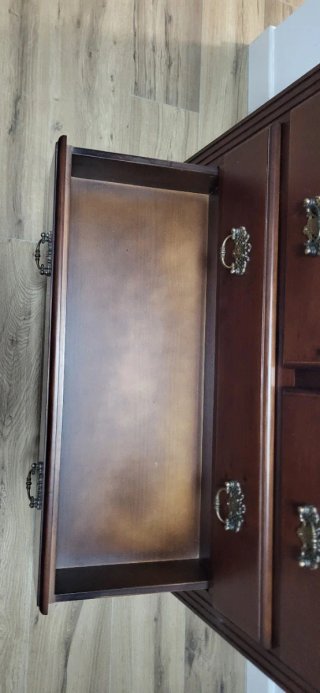Cómoda de madera 5 cajones