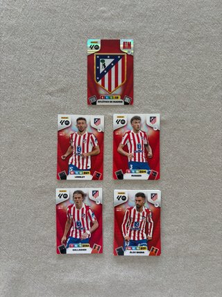 Cartas Adrenalyn XL Atlético de Madrid 2025/26