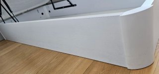 Canape abatible blanco. Colchón de regalo