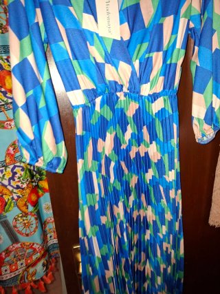 Abito Zara fantasia geometrica