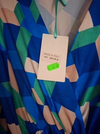 Abito Zara fantasia geometrica