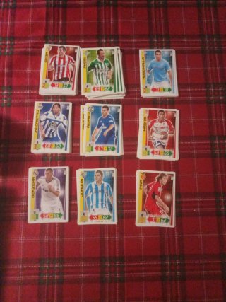 223 Cartas Adrenalyn XL 2012-2013