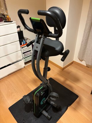 Bicicleta estática Tunturi plegable