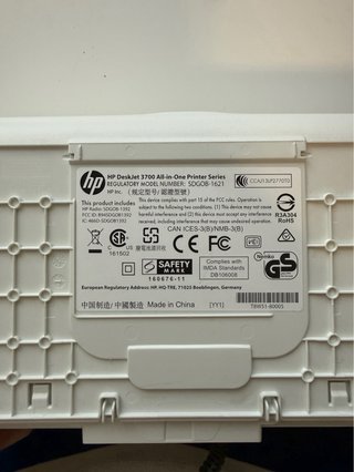 Impresora HP DeskJet 3700 Series