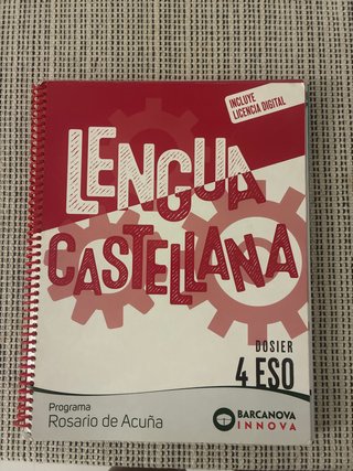 Lengua castellana, 4 ESO, Programa Rosario de A...