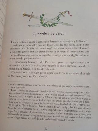 El Conde Lucanor N/c