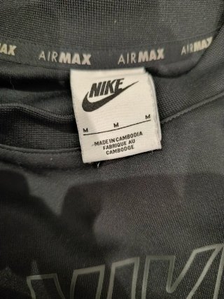 Sudadera Nike Air Max Negra