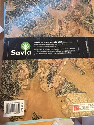 Cultura clásica, primer ciclo ESO, Savia