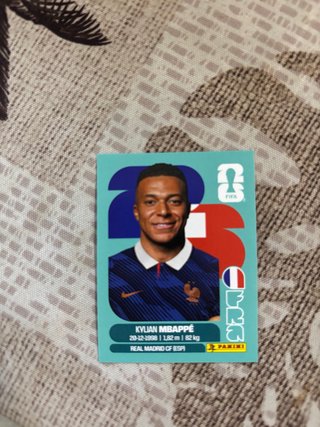 Sticker Mundial Kylian Mbappé