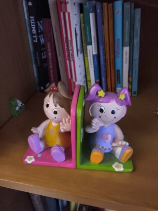 2 Sujetalibros infantil niña