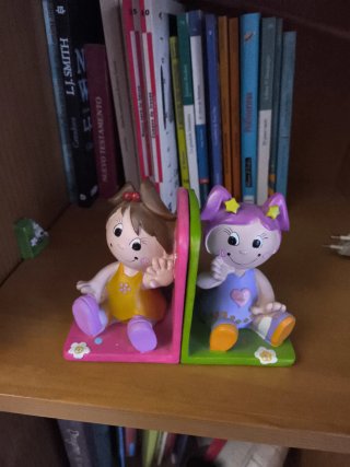 2 Sujetalibros infantil niña