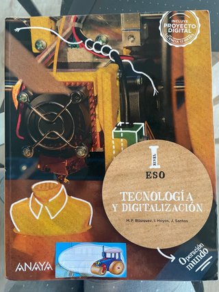 Tecnología y Digitalización nivel I ESO