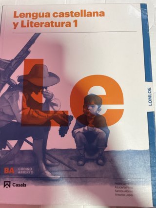 Lengua castellana y literatura 1, Le Bachillerato