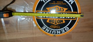 Placa esmaltada Harley-Davidson Motor Oil