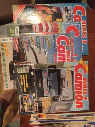Revista mundo camión. Lote 4 revistas. Años 90