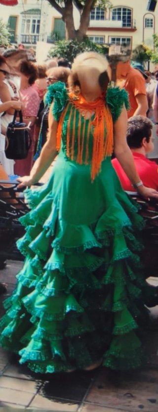 vestido sevillana flamenca feria