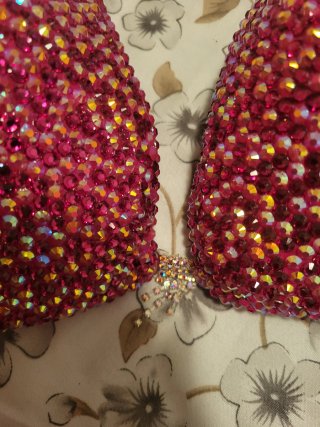 Bikini Competición Bikini Fitness color Fucsia