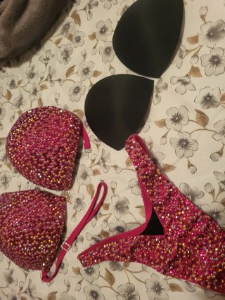 Bikini Competición Bikini Fitness color Fucsia