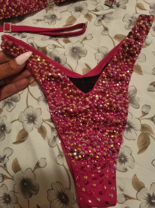 Bikini Competición Bikini Fitness color Fucsia