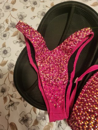 Bikini Competición Bikini Fitness color Fucsia