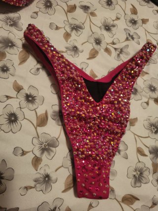 Bikini Competición Bikini Fitness color Fucsia