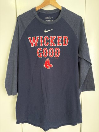 Camiseta  3/4 estilo deportivo marca Nike talla:L