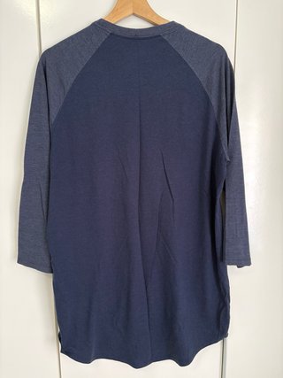 Camiseta  3/4 estilo deportivo marca Nike talla:L