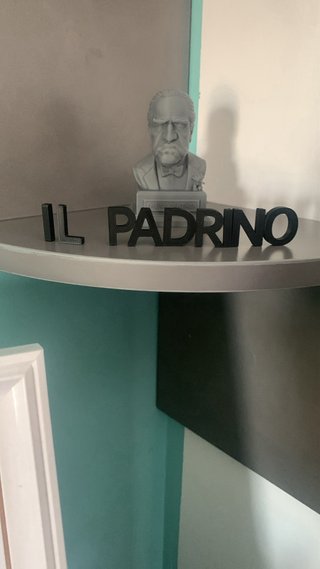 Statua Il Padrino busto e tony montana