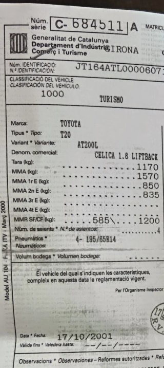 Toyota Celica 1997
