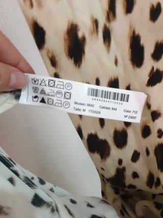 Vestido Massimo Dutti estampado