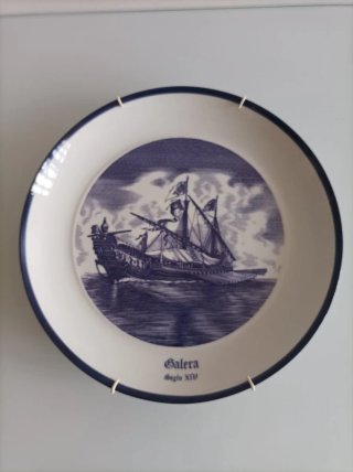 Platos tema barcos antiguos