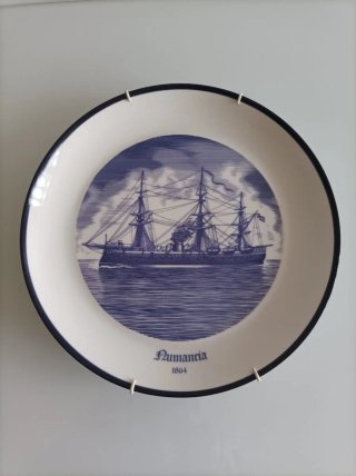 Platos tema barcos antiguos