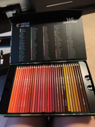160 Lápices de Colores Zenacolor