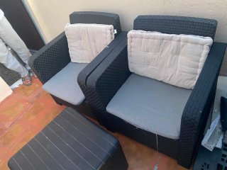 Tengo unos sofás para la terraza
